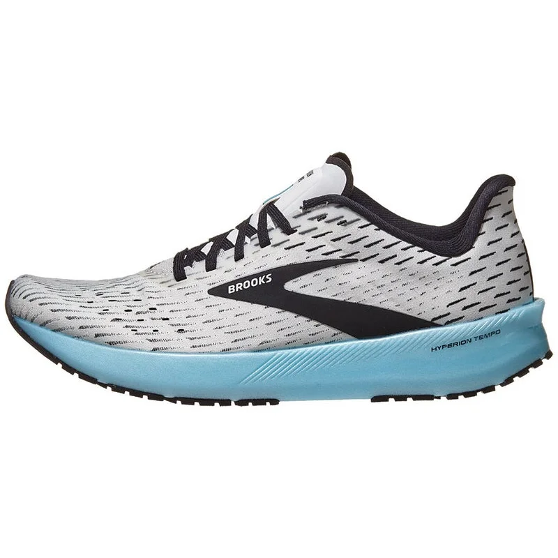 Brooks Hyperion Tempo in White / Black / Aqua