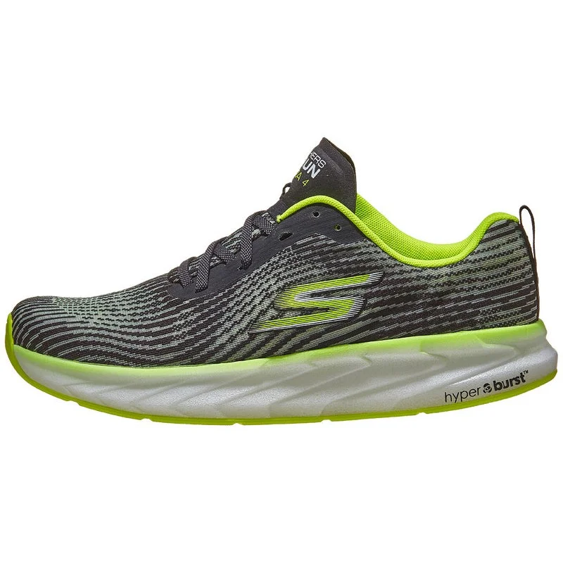 Skechers GOrun Forza 4 in Black / Lime