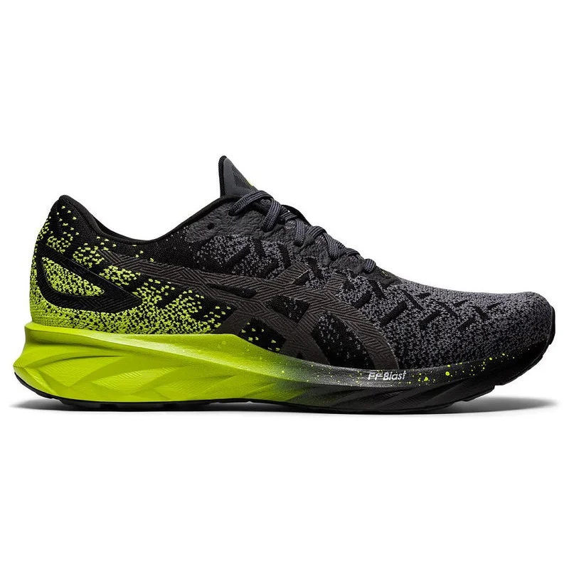 ASICS Dynablast in Black / Lime