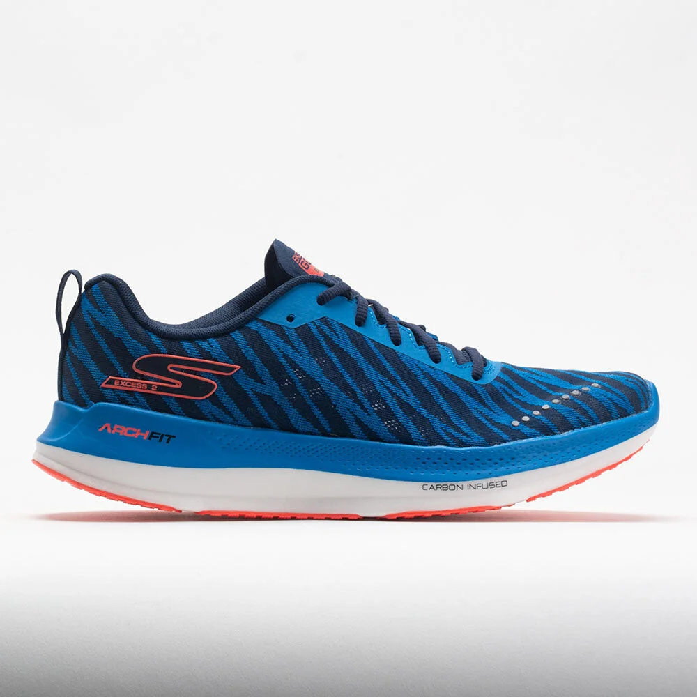 Skechers GOrun Razor Excess 2 in Blue / Navy