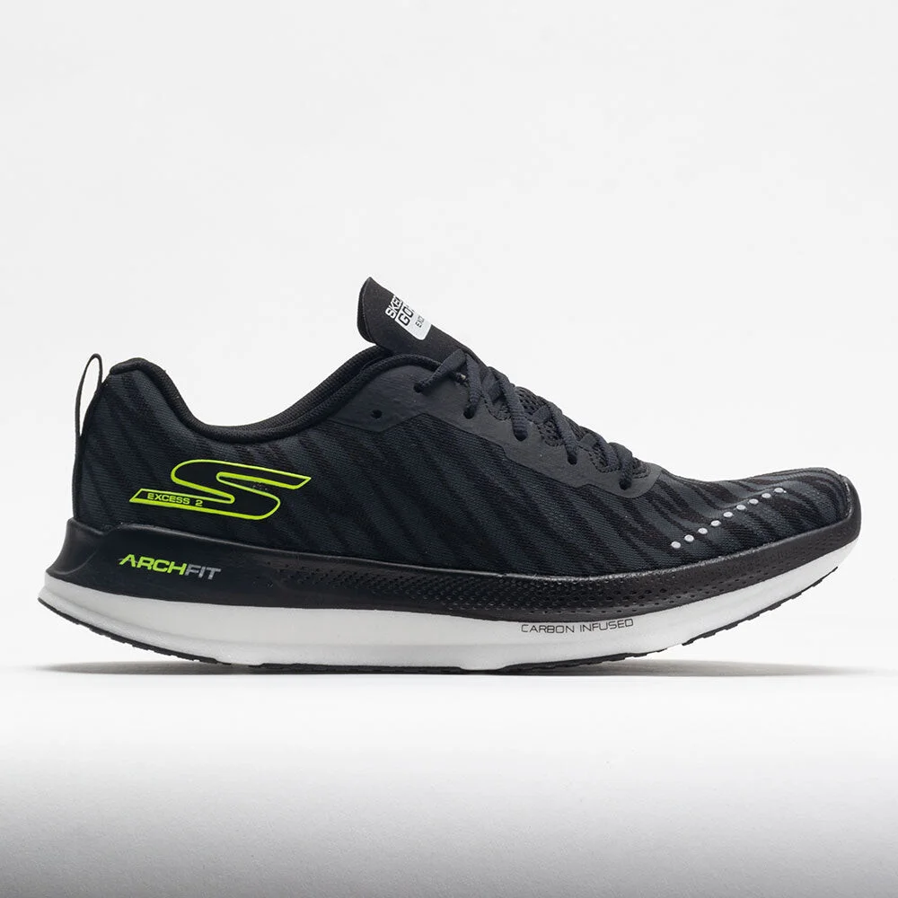 Skechers GOrun Razor Excess 2 in Black / White / Green