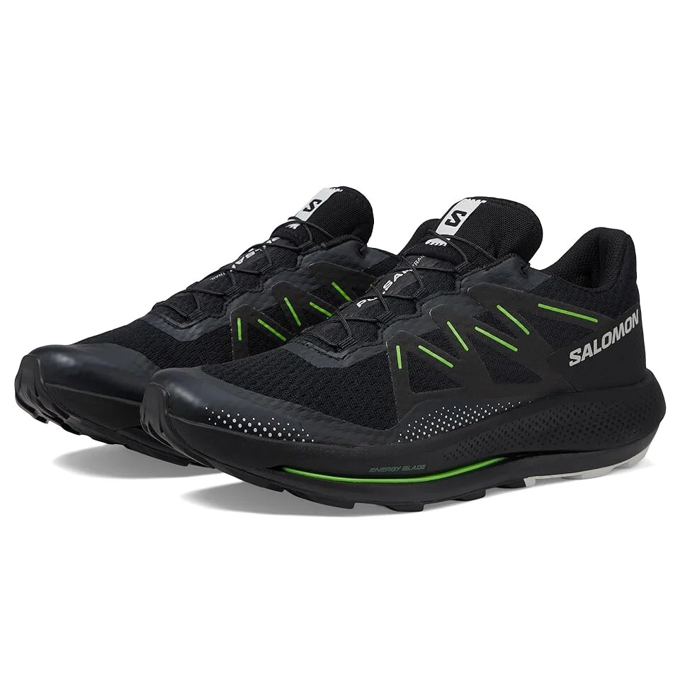 Salomon Pulsar Trail in Black / Green