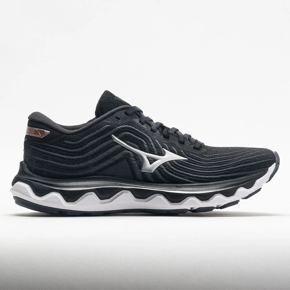 Mizuno Wave Horizon 6 in Black / Silver