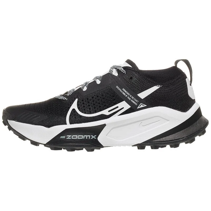 Nike ZoomX Zegama Trail in Black / White