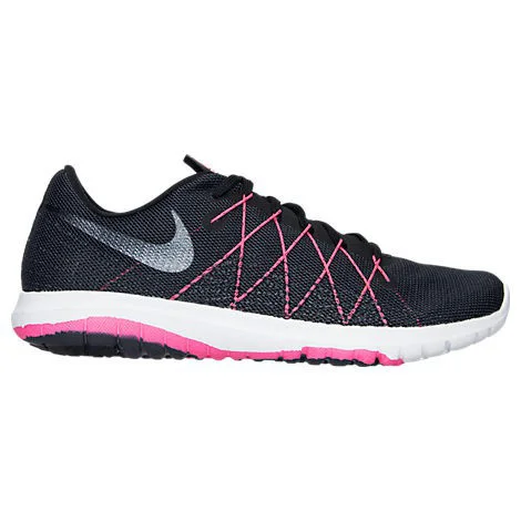 Nike Flex Fury 2 in Pink / Black