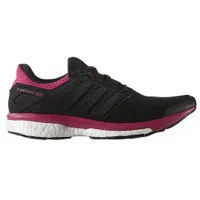 adidas Supernova Glide in Black / Pink