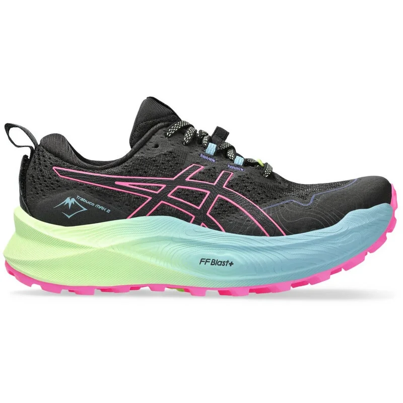 ASICS Trabuco Max 2 in Black / Hot