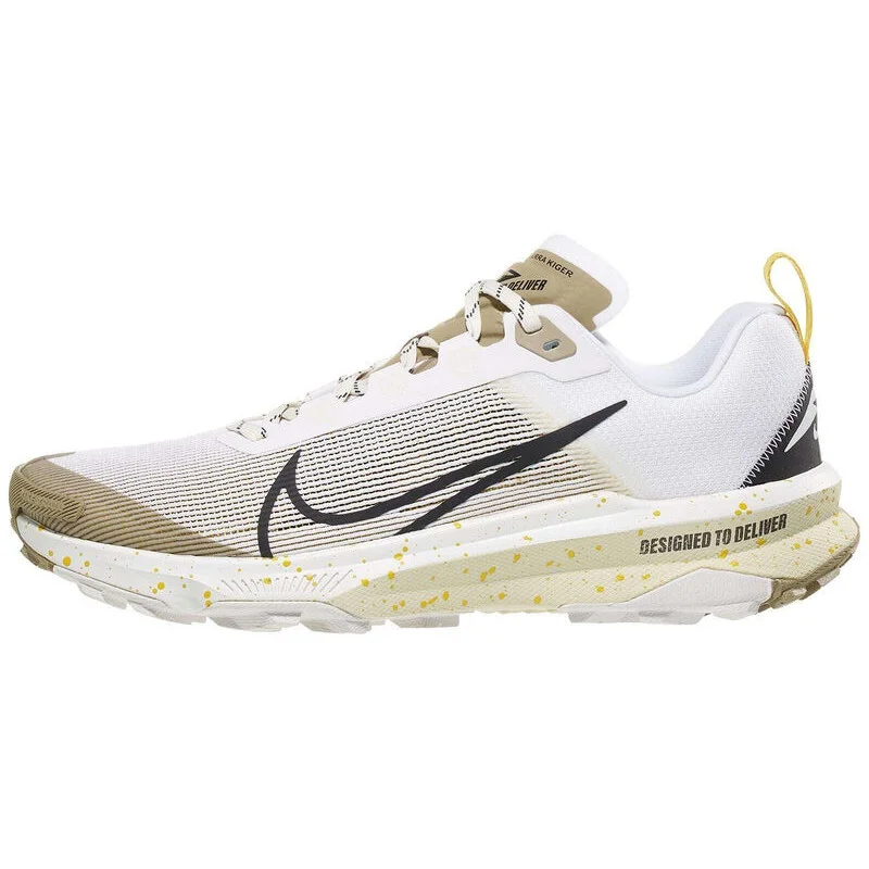 Nike React Terra Kiger 9 in Whiteblackkhakiyel