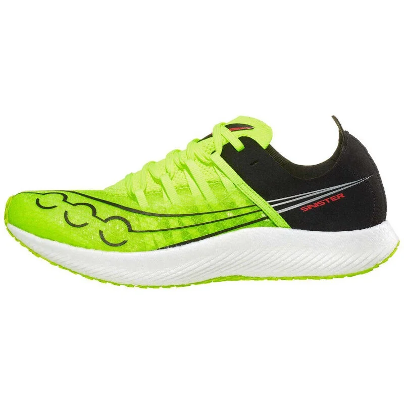 Saucony Sinister in Citron / Black