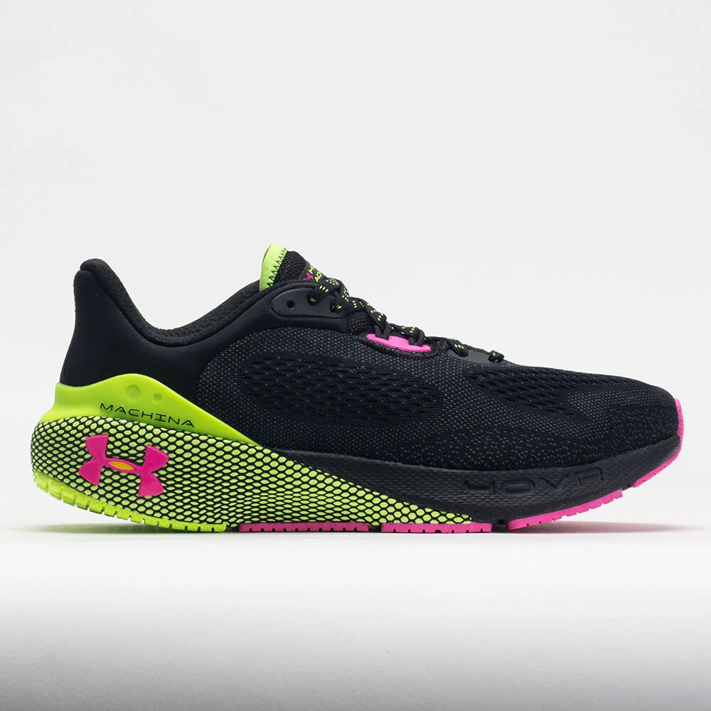 Under Armour HOVR Machina 3 in Black / Lime