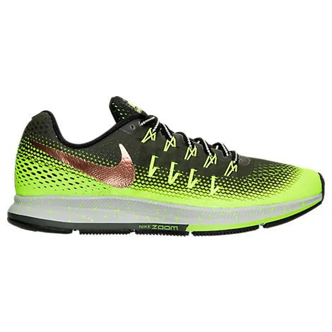 Nike Air Zoom Pegasus 33 in Green / Black
