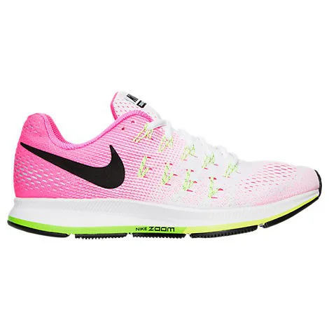 Nike Air Zoom Pegasus 33 in White / Pink