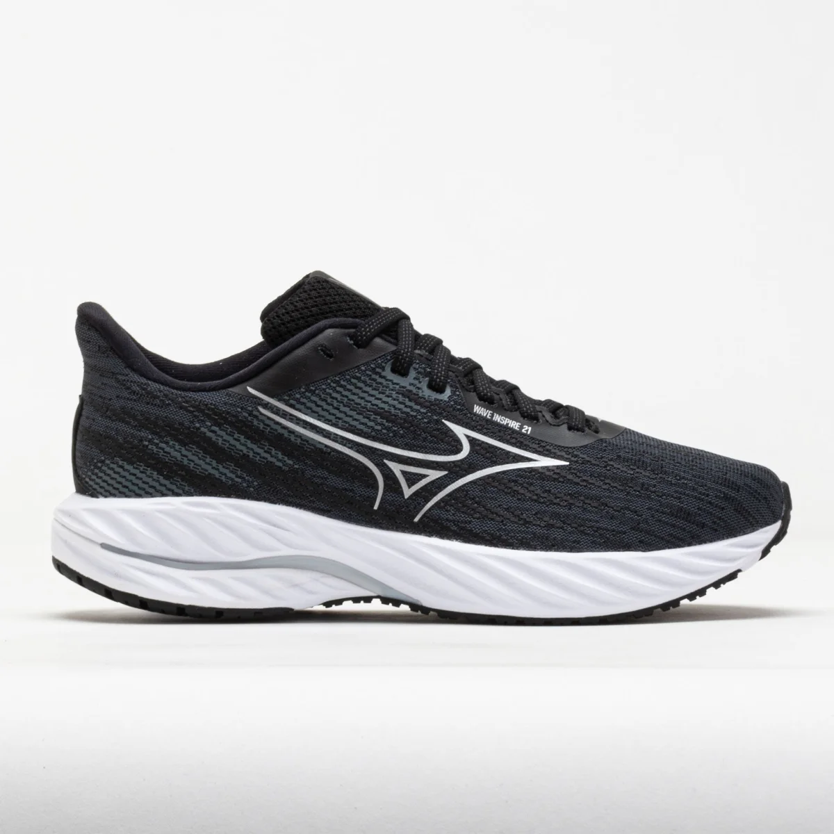 Mizuno Wave Inspire 21 in Black / Silver
