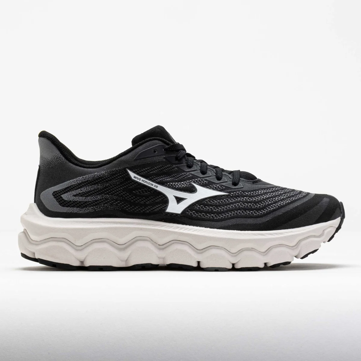 Mizuno Wave Horizon 8 in Black / White
