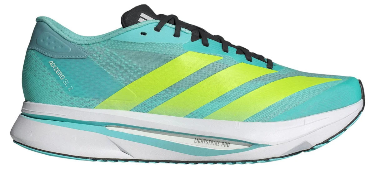 adidas adizero SL2 in Flash Aqua / Lucid Lemon / Mint Ton