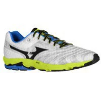 Mizuno Wave Sayonara in White / Anthracite / Lime