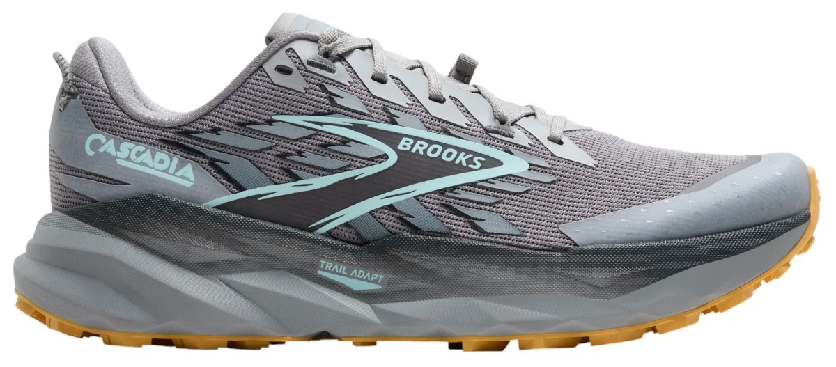 Brooks Cascadia 19 in Black / Ebony / Grey