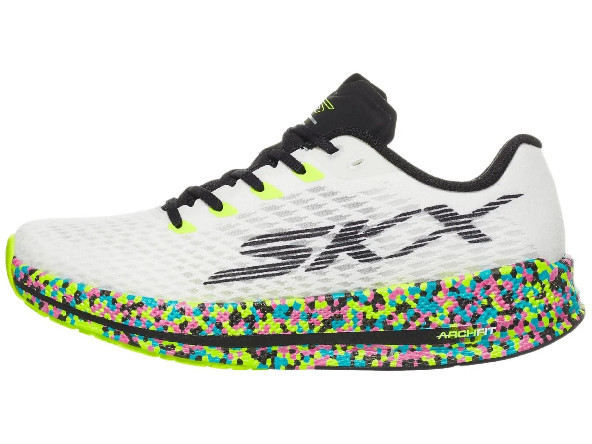 SKECHERS Performance GOrun Razor in Aqua / Lime