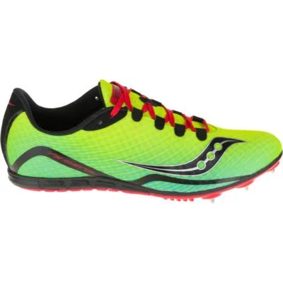 Saucony Vendetta in Citron / Blue / Red