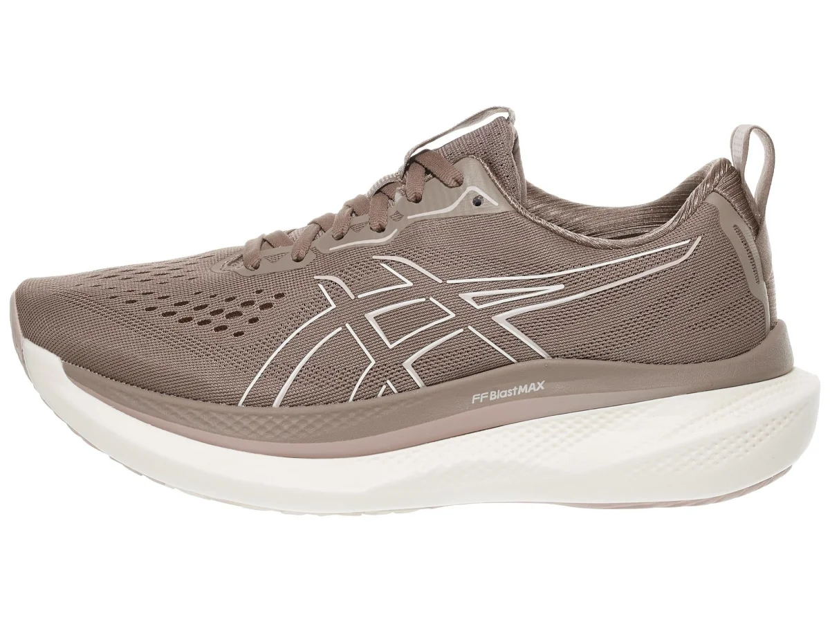 ASICS GlideRide Max in Black / Pale Pink