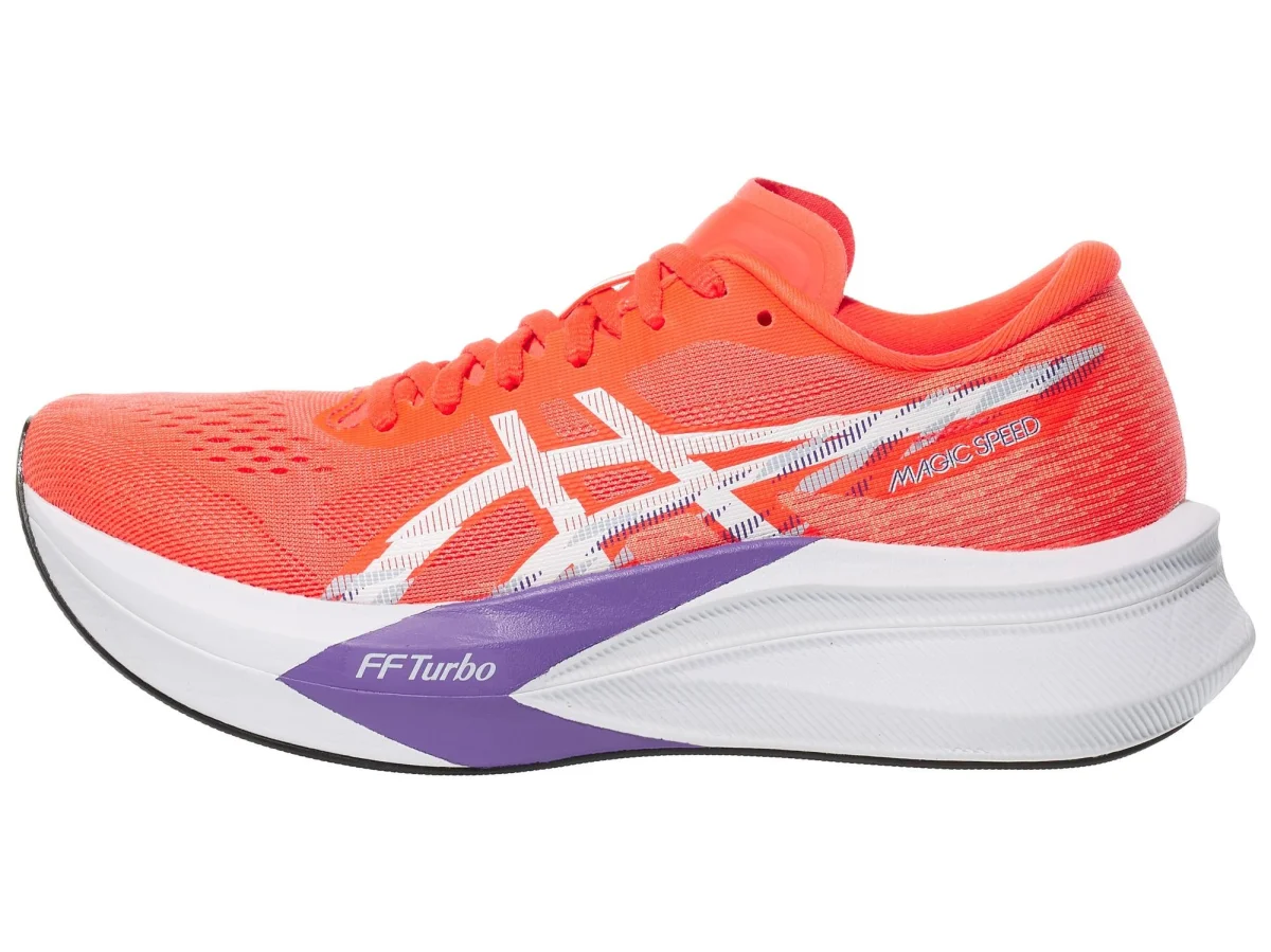 ASICS Magic Speed in Flash Red / White