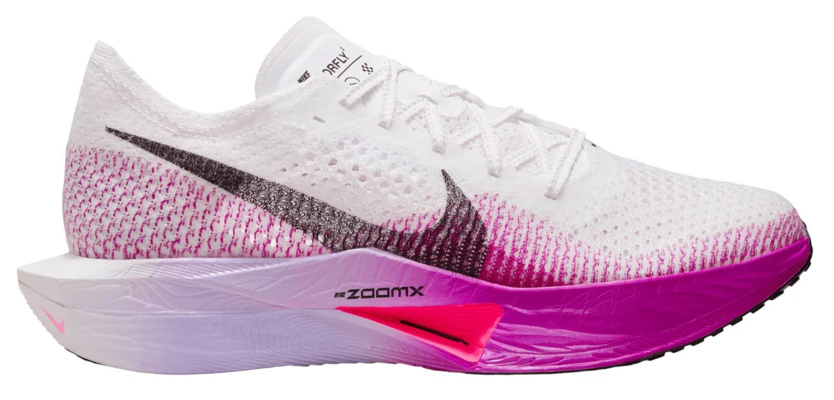 Nike Vaporfly 3 in White / Purple