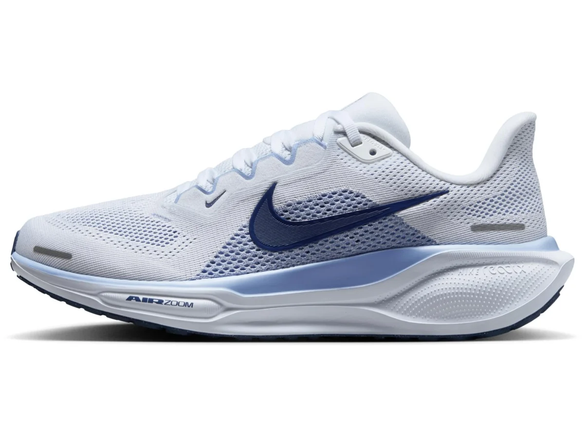 Nike Pegasus 41 in White / Diffuse Blue / Alumin