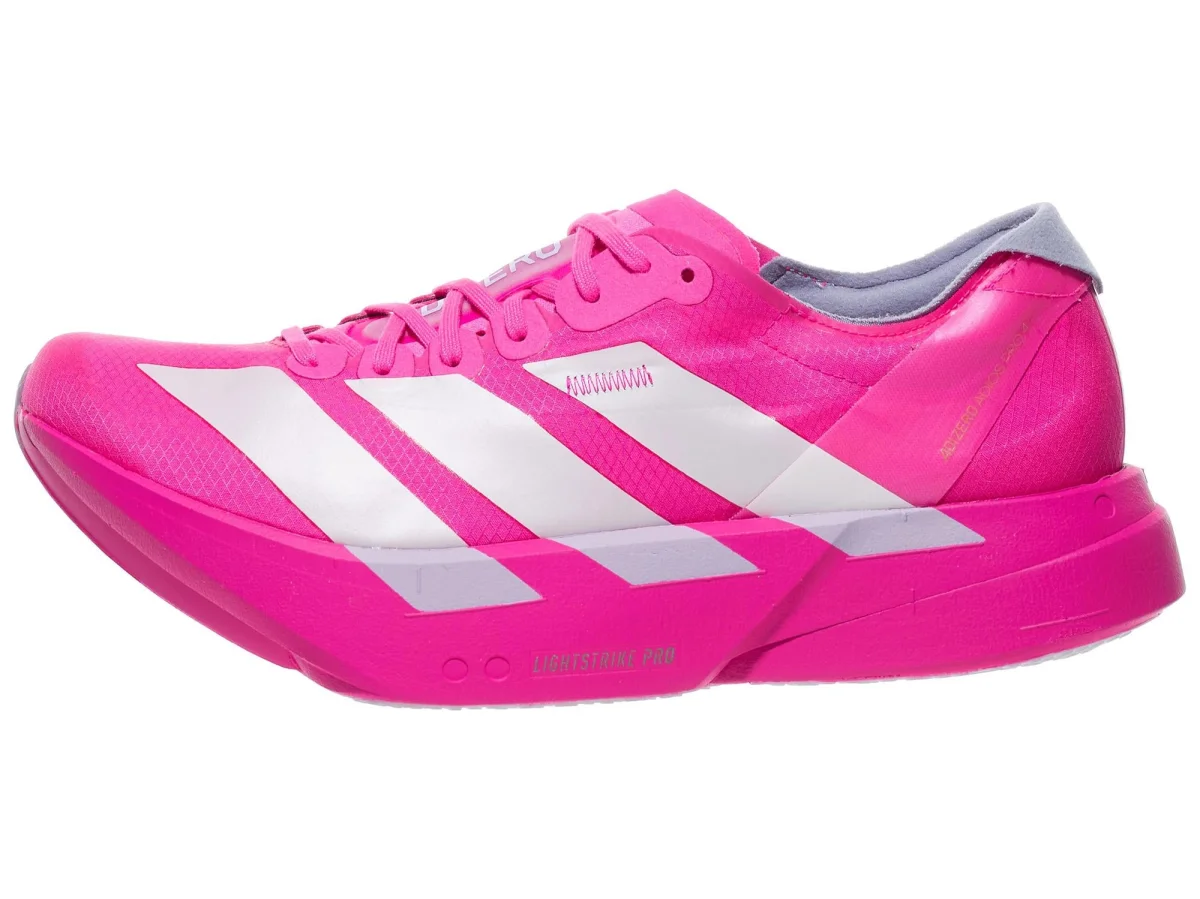 adidas adizero Adios 4 in Shock Pink / Plum