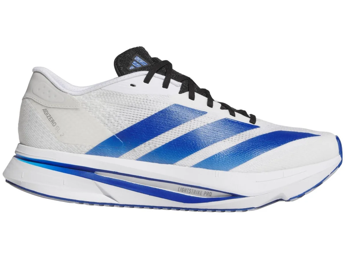 adidas adizero SL 2 in White / Blue / Black