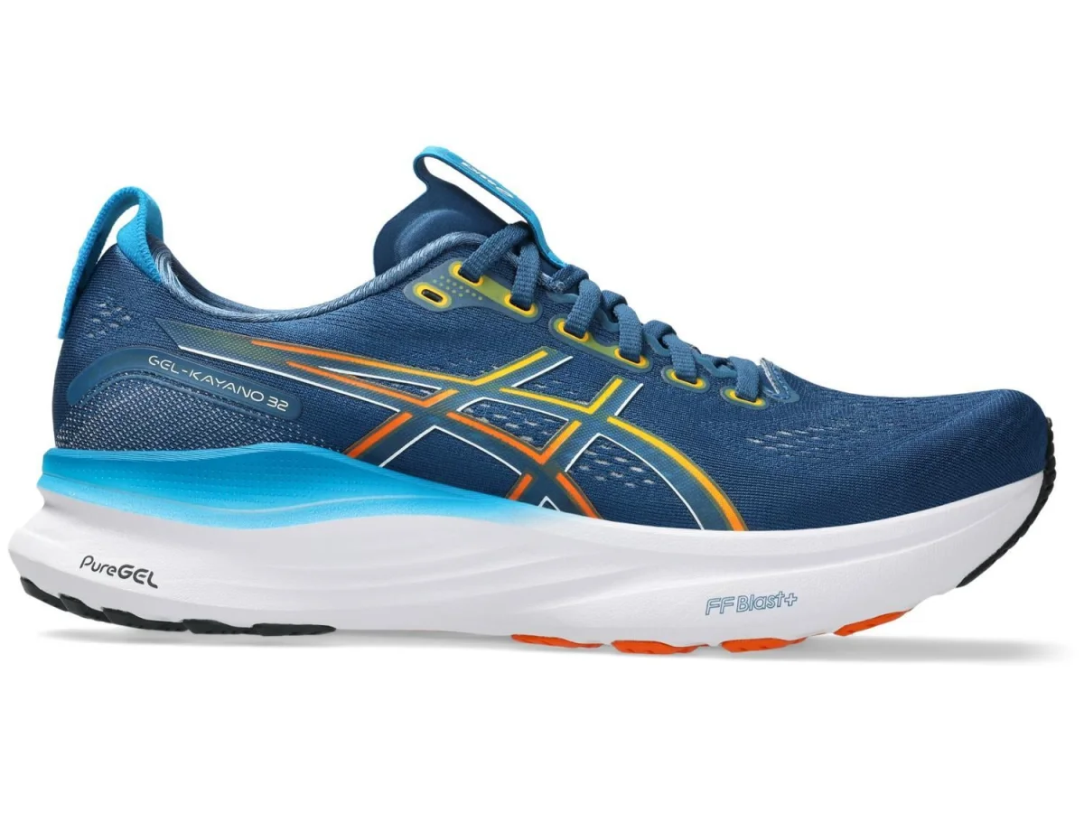 ASICS Kayano 32 in Twilight Blue / Anzu