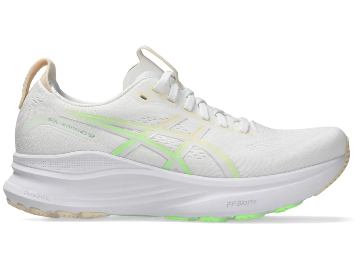 ASICS Kayano 32 in White / Seashell