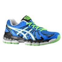 ASICS GEL-Nimbus 15 in Blue / Silver / Green / Black