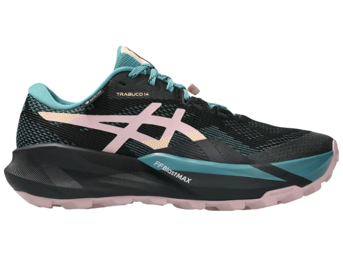 ASICS Trabuco 14 in Black / Morganite
