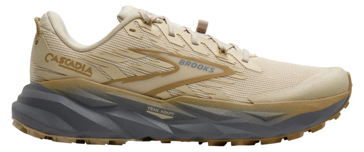 Brooks Cascadia 19 in Tan / Brown