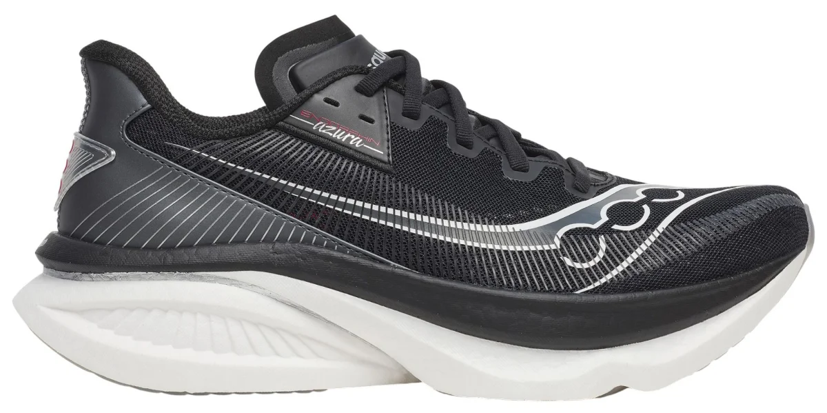 Saucony Endorphin Azura in Black / White