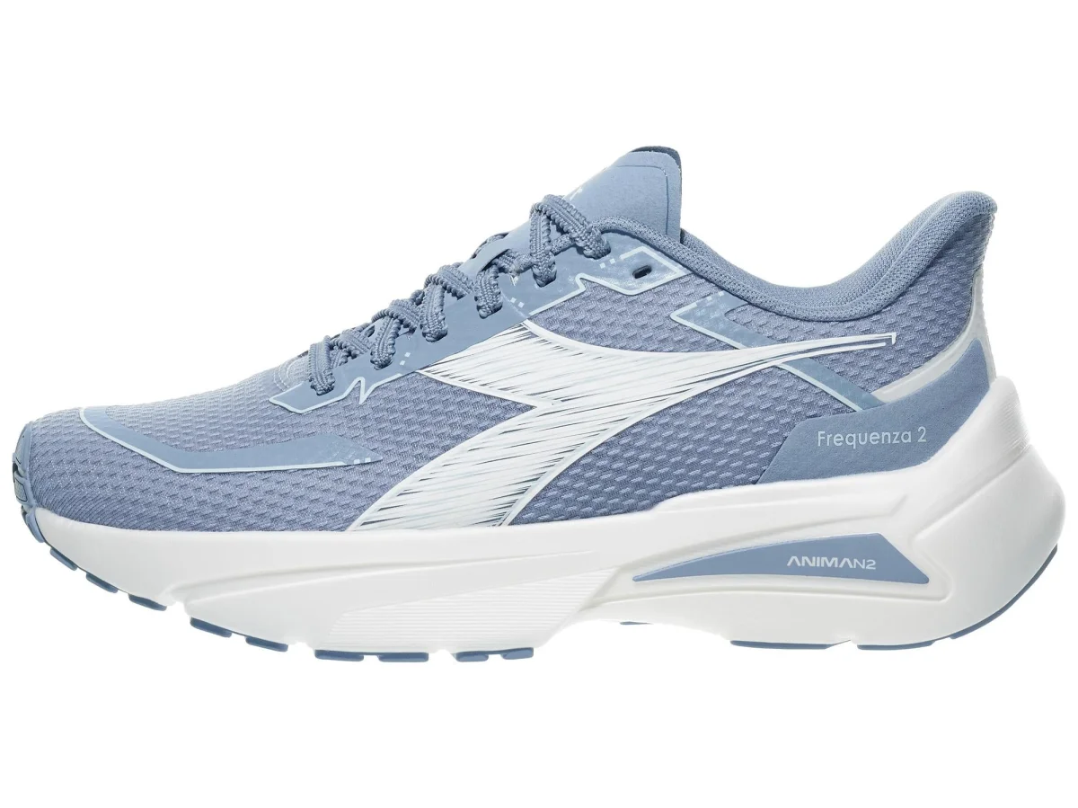 Diadora Frequenza 2 in Super White / Red