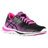 ASICS GEL-Super J33 in Black / Pink
