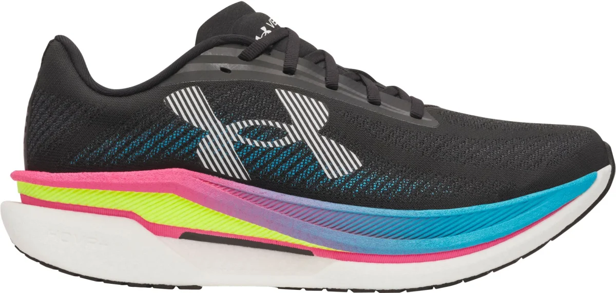 Under Armour Velociti 2 in Black / Capri / White