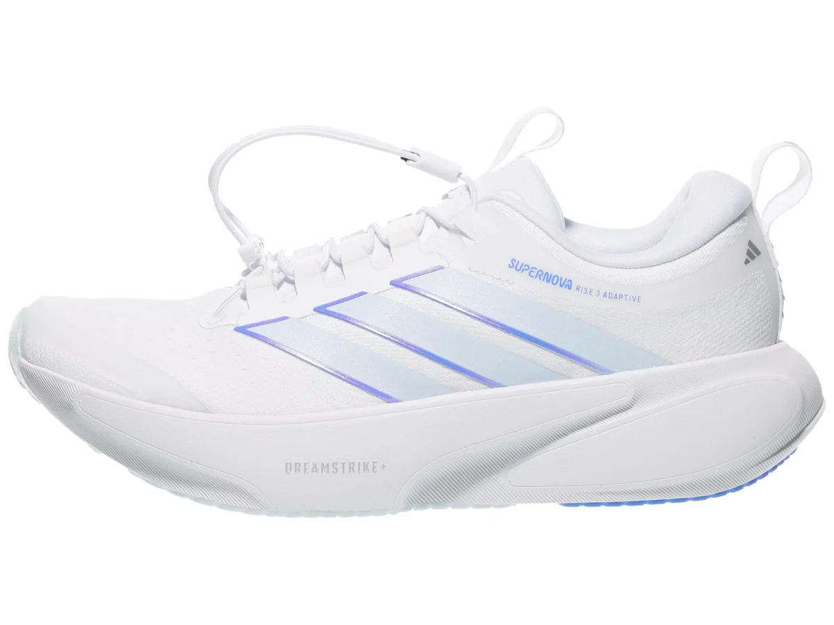 adidas Supernova Rise 3 Adaptive in White / Blue / Silver