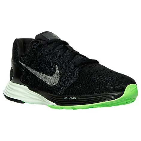 Nike Lunar Glide+ 7 in Black