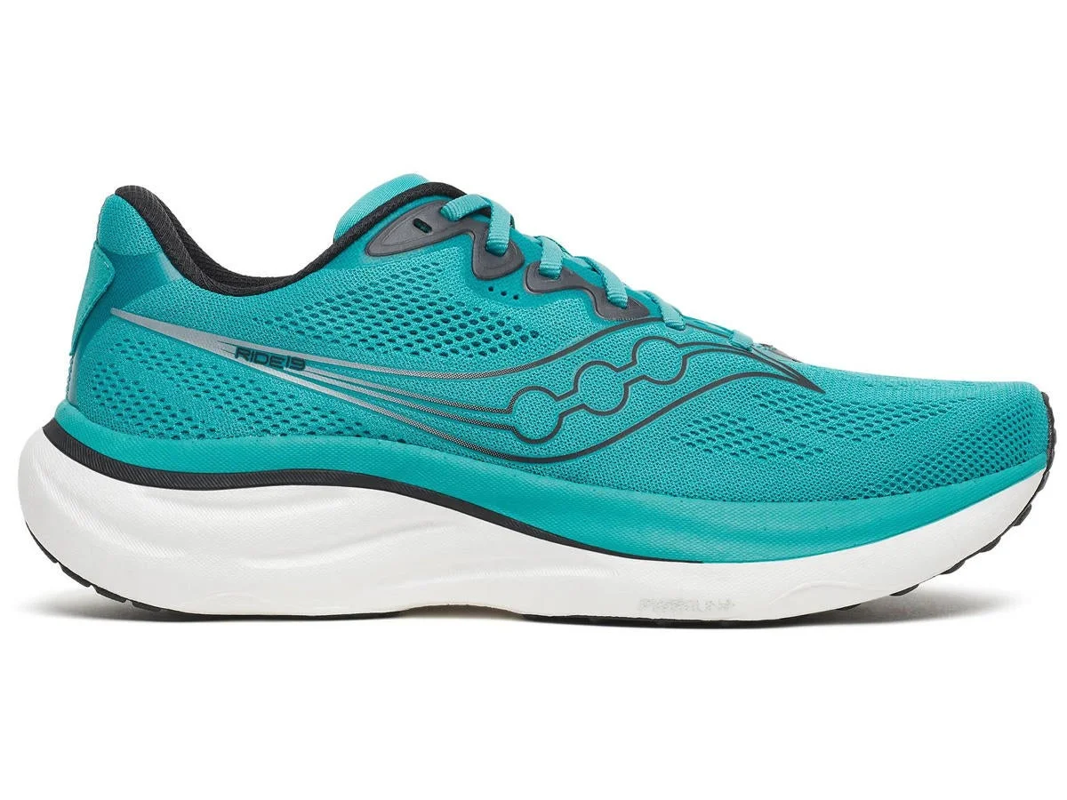 Saucony Ride 19 in Tranquil / Black