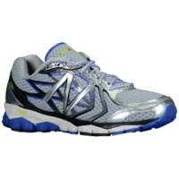 New Balance 1080 v4 in Silver / Blue