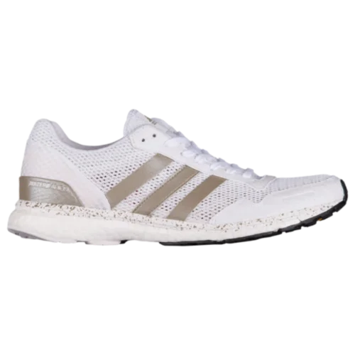 adidas adizero Adios 1.0 in White / Cyber