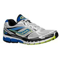 Saucony Guide 8 in White / Blue / Citron