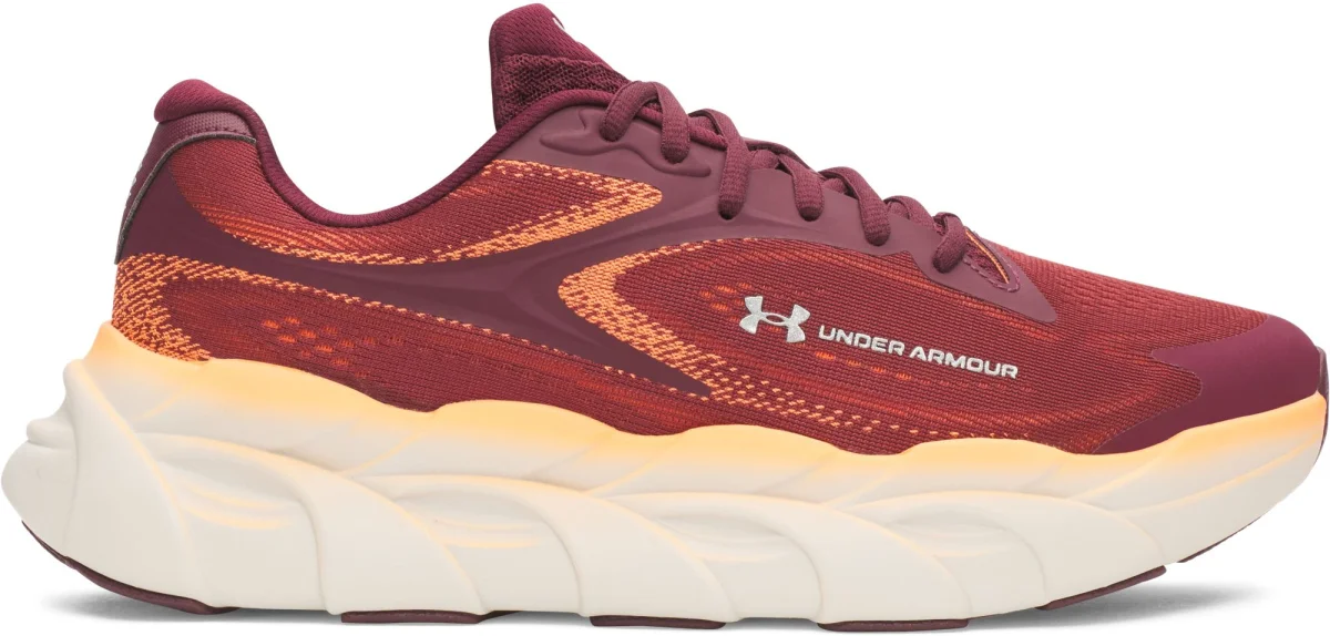 Under Armour Hb Runner 2 in Vintage Maroon / Blaze Orange / Summit White