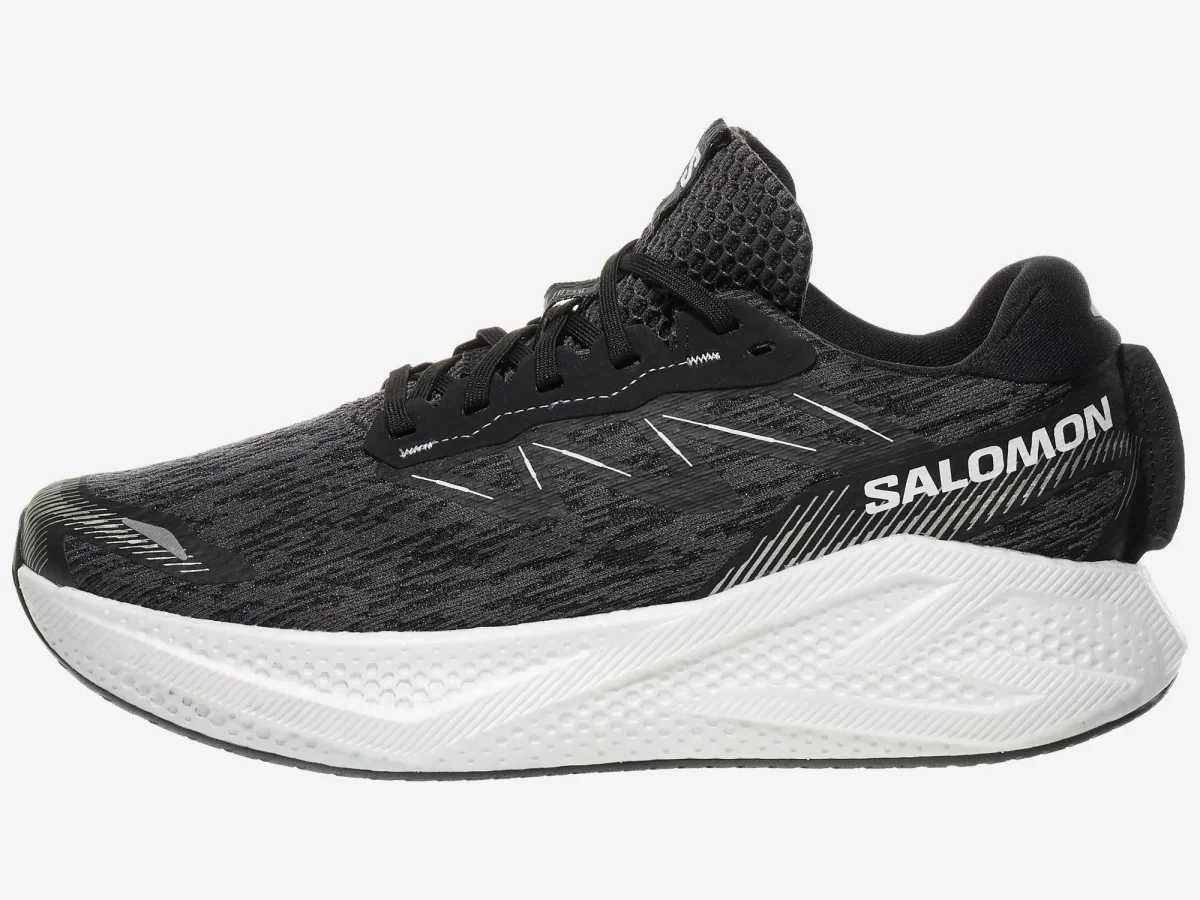 Salomon Aero Glide 4 in Black / White / Silver