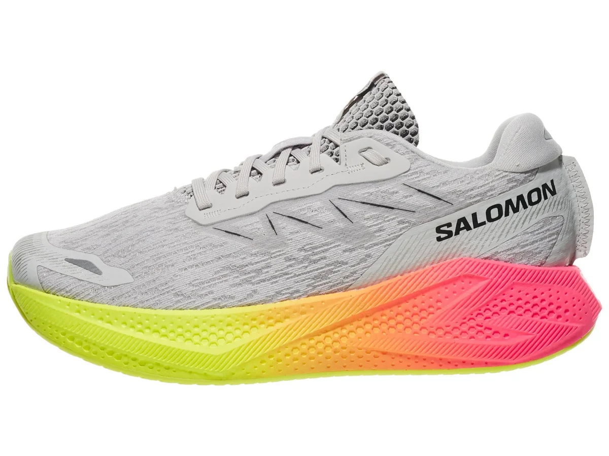 Salomon Aero Glide 4 in Grey / Yellow / Black