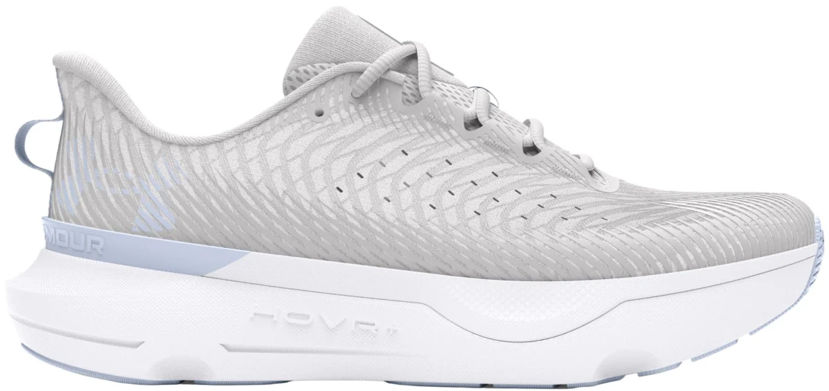 Under Armour Infinite E in Grey / Blue