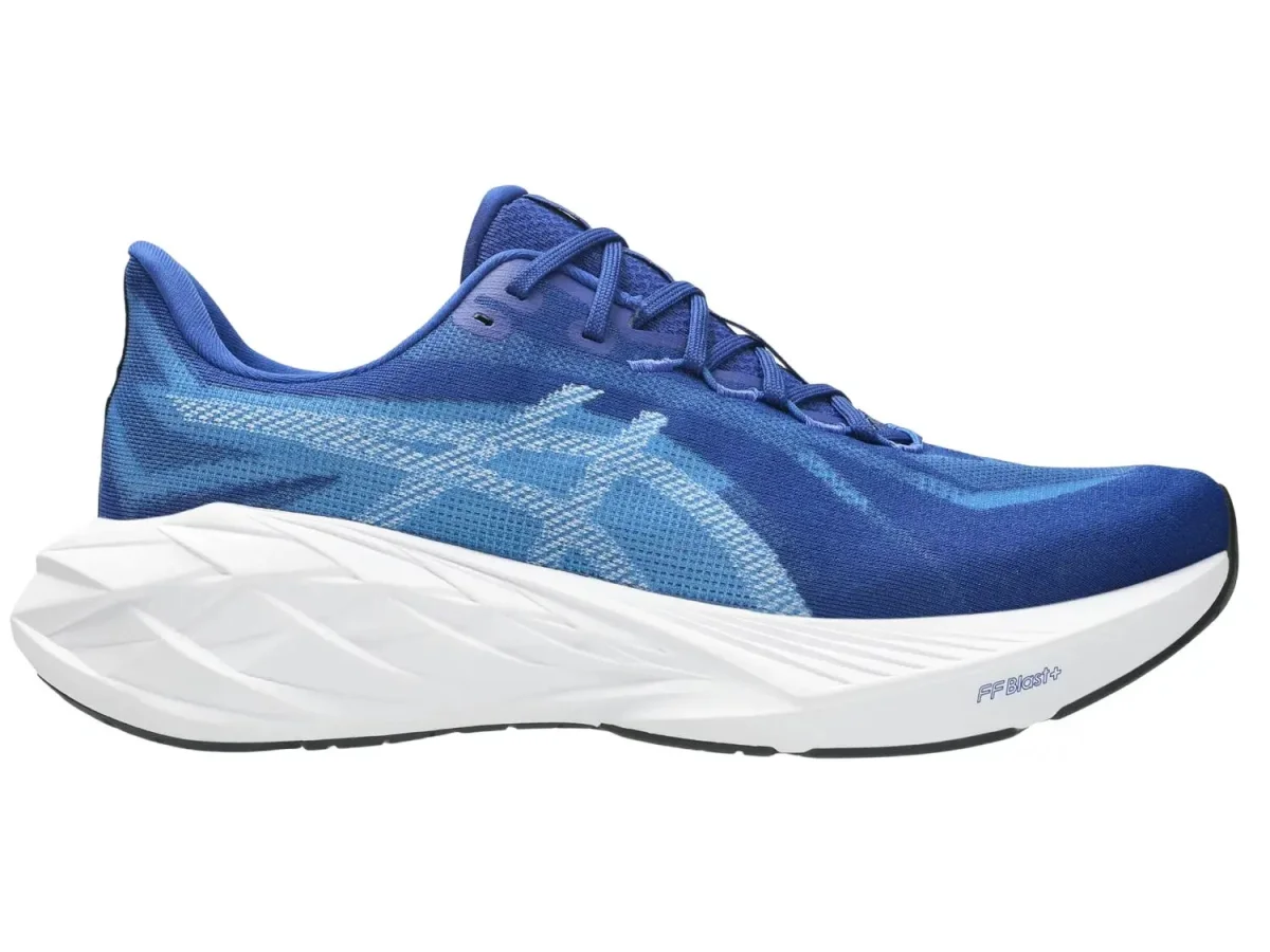 ASICS Dynablast 6 in Prussian Blue / White