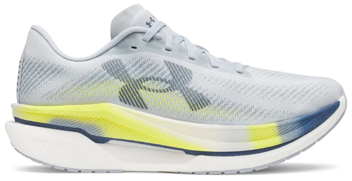 Under Armour Velociti 2 in Blue Fog / Flash Light / Downpour Grey